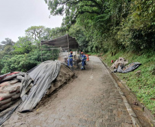 DER-PR libera tráfego na Estrada da Graciosa à noite e mantém monitoramento