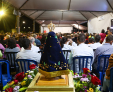 Com o maior monumento dedicado a Nossa Senhora Aparecida na América Latina, Itaipulândia recebe milhares de romeiros no Dia da Padroeira.