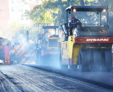 O serviço mais procurado é o de pavimentação de vias urbanas. 