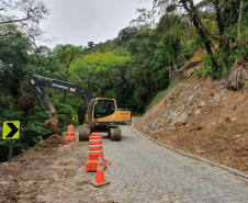 Estrada da Graciosa será liberada ao meio-dia, com bloqueios preventivos à noite 