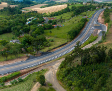 PR-160 Terceiras faixas entre Telêmaco Borba e Imbaú 