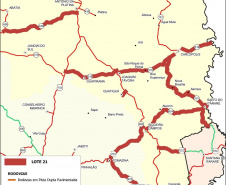 Conservação da faixa de domínio das rodovias estaduais prevê investimento de R$ 768,3 mi 