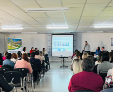 Hospital de Dermatologia Sanitária do Paraná promove encontro entre profissionais para debater tratamento de feridas