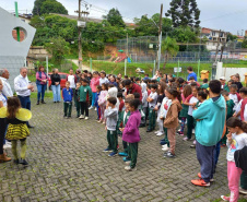 Inaugurado primeiro Jardim de Água e Mel da Sanepar em parceria com a prefeitura de Colombo