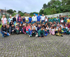 Inaugurado primeiro Jardim de Água e Mel da Sanepar em parceria com a prefeitura de Colombo