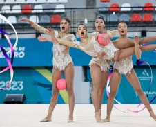 Ginastas campeãs pan-americanas se apresentam no Ginásio Tarumã nesta quinta-feira com entrada gratuita 