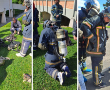 Bombeiros do Paraná encaram desafio solidário na 5ª Corrida do Fogo