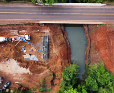 DER PR 445 CONSTRUÇÃO PONTE