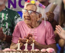 Maria Antonia Vaz, 111 anos.