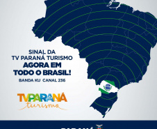 TV Paraná Turismo expande sinal para todo o Brasil