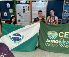  Estudantes paranaenses de Colégio Agrícola de Cascavel conquistam premiação em feira internacional de Ciência e Tecnologia 