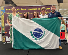  Estudantes paranaenses de Colégio Agrícola de Cascavel conquistam premiação em feira internacional de Ciência e Tecnologia 