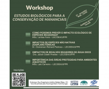 Inscrições abertas para treinamento sobre conservação de mananciais