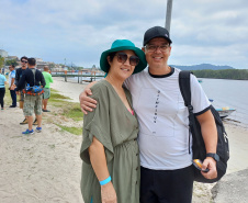  Em sua terceira escala no Paraná, navio de cruzeiros movimenta pontos turísticos do Litoral