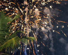 Fogos de artifício litoral