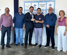 Paraná recebe 15 ambulâncias do Ministério da Saúde para reforçar atendimento de urgência