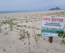 Revitalização da Orla de Matinhos alcançou 89% em novembro. Algumas estruturas marítimas foram finalizadas.