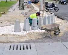 Revitalização da Orla de Matinhos alcançou 89% em novembro. Algumas estruturas marítimas foram finalizadas.