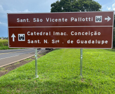 Importante rota do turismo religioso ganha nova sinalização para fomentar o turismo regional