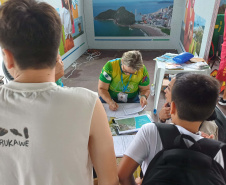 Turistas de navio aprovam estrutura para recepção em Paranaguá 