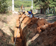 Sanepar leva água tratada para 280 famílias de comunidade rural em Mandirituba