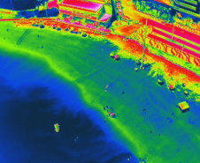 Drones da Secretaria da Segurança prestam apoio ao Corpo de Bombeiros durante o Verão Maior Paraná