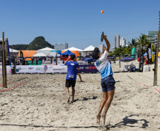 Matinhos, 30 de janeiro de 2024 - Verão Maior Paraná recebe etapa mundial de beach tennis.