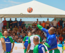 Futebol das Estrelas com ídolos paranaenses marca início do calendário esportivo no Litoral