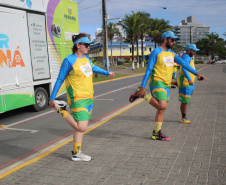 Passeio ciclístico é opção de exercício e lazer em Guaratuba