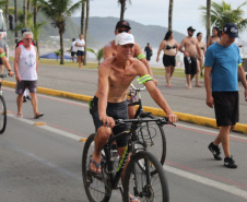 Passeio ciclístico é opção de exercício e lazer em Guaratuba