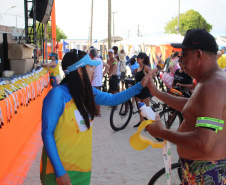 Passeio ciclístico é opção de exercício e lazer em Guaratuba
