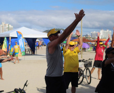 Passeio ciclístico é opção de exercício e lazer em Guaratuba