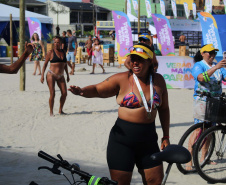 Passeio ciclístico é opção de exercício e lazer em Guaratuba