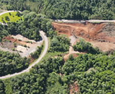 PR-170 em Pinhão tem detonação de rochas na tarde desta terça (09) 