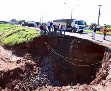 Obra emergencial vai recuperar trecho da PR-323 em Umuarama 