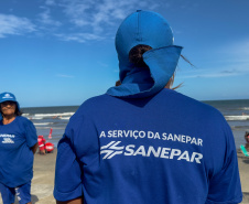 Sanepar retirou 108,8 toneladas de resíduos das praias desde 16 de dezembro