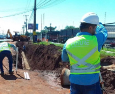 Drenagem e terraplenagem marcam avanço das obras do Viaduto da PUC em Londrina