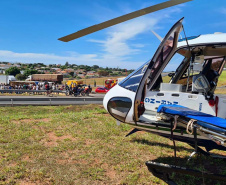 Com mais de 4 mil resgates, serviço aeromédico do Paraná bate recorde de atendimentos em 2023