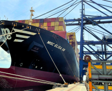 PORTO DO PARANÁ MEGANAVIO ATRACAÇÃO ÚNICA