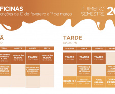 Últimos dias para inscrições do Centro Juvenil de Artes Plásticas