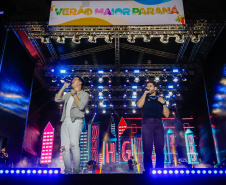 Hugo e Guilherme e Roupa Nova atraem multidão aos shows do Verão Maior Paraná