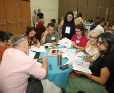  Seminário dos Diretores com Foco na Aprendizagem, que reúne em Foz do Iguaçu, no Oeste do Estado, 2 mil profissionais da educação de toda a rede estadual, com foco no planejamento pedagógico para o primeiro semestre letivo. 