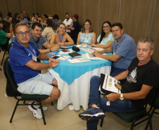  Seminário dos Diretores com Foco na Aprendizagem, que reúne em Foz do Iguaçu, no Oeste do Estado, 2 mil profissionais da educação de toda a rede estadual, com foco no planejamento pedagógico para o primeiro semestre letivo. 