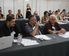  Seminário dos Diretores com Foco na Aprendizagem, que reúne em Foz do Iguaçu, no Oeste do Estado, 2 mil profissionais da educação de toda a rede estadual, com foco no planejamento pedagógico para o primeiro semestre letivo. 