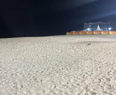 Com luzes cênicas e superpostes, Estado começa instalar novo sistema de iluminação em Matinhos