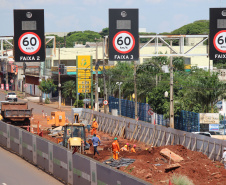 Novos viadutos de Sarandi já têm pilares visíveis a condutores da BR-376 