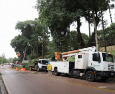 Copel restabelece energia em 95% das unidades consumidoras afetadas pelo temporal