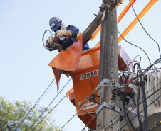 Copel restabelece energia em 95% das unidades consumidoras afetadas pelo temporal