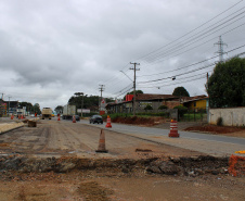 Novo viaduto de São José dos Pinhais atinge marca de 72,7% de execução