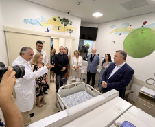 Com apoio do Estado, Hospital Pequeno Príncipe inaugura oito novos leitos de UTI